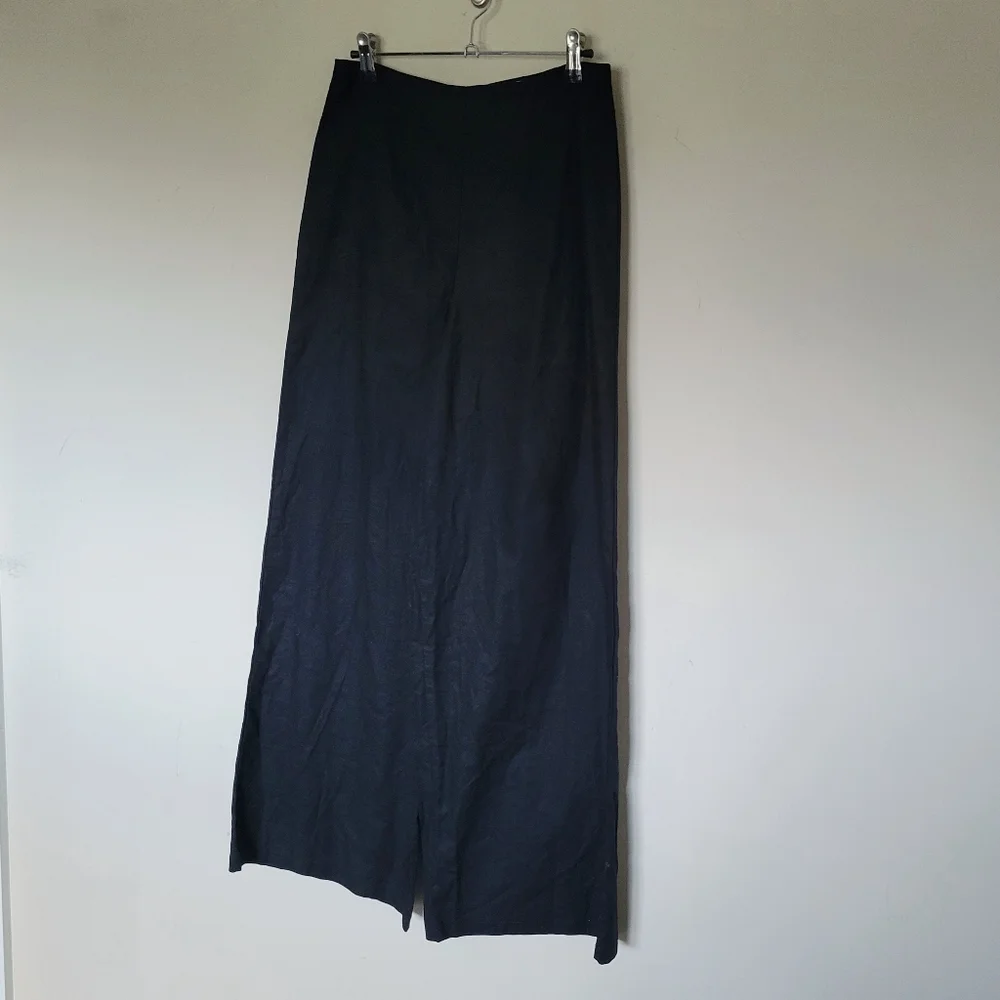 SNDYS Nina Wide Leg Pants Black - Picture 7 of 12